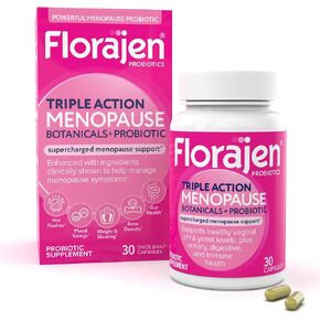 Florajen Triple Action Menopause Probiotic 30ct
