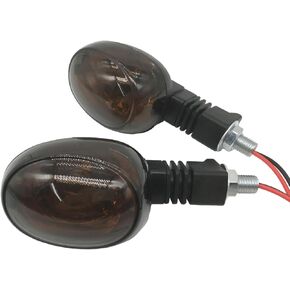 2PCS دراجة نارية دوران إشارات مؤشر مؤشر متوافق مع Buell Blast 2000-2010 BLAST BUELL X1 1999-2002 Y0527.K Y0526.K Blinker Bulb LAMP