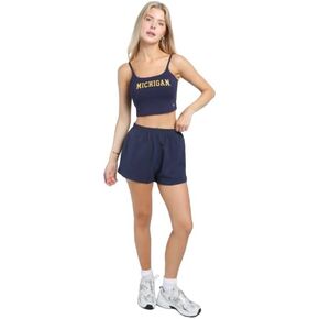 Michigan Wolverines P.E. Shorts - Navy, S