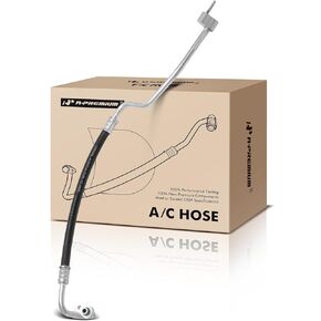 A-Premium A/C Discharge Line Hose Assembly Compatible with Hyundai Veracruz 2007-2012, 3.8L, Compressor to Condenser