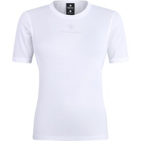 Endura Mens Translite Cycling Baselayer Short -Sleve - White ، XX -Large