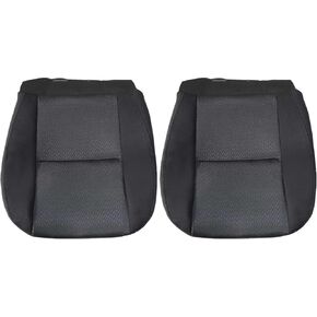 GXARTS Driver and Passenger Side Bottom Lower Replacement Cloth Seat Cover Black #19C Fit for Chevy Silverado Avalanche Suburban Tahoe GMC Sierra Yukon 2007 2008 2009 2010 2012 2013 2014