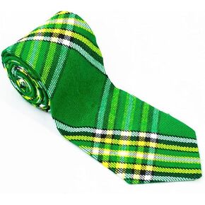 Neck Ties for Men, Tartan kilt Check Tie, Scottish Highland Tartan Neckties, Acrylic Clan Wool Men Ties