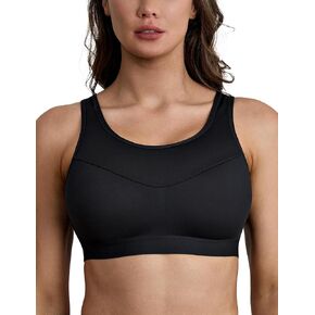 ZeroBound Women's Workout Bra - Adjustable Support Sports Bra with Mesh Back Design Wide Straps in Kuwait