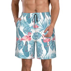 Men Beach Shorts Trunks - Board Shorts for Men Swim - Summer Swimming Pants for Men