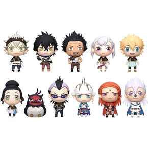سلسلة Black Clover Monogram 1 3D FOAM COMPARAL BAG CLIP | 1 حقيبة عمياء عشوائية