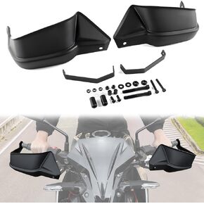 Hand Guards for Z900,Versys 650,Versys 1000, Black Handlebar Handguards Brake Clutch Shields for Kawasaki Versys 650 2007-2022; Versys 1000 2012-2017; Z900 2017 Accessories