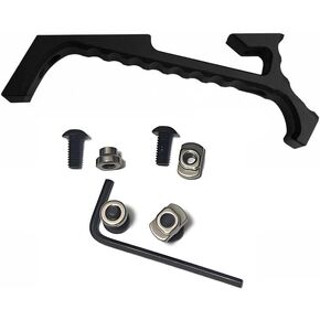 Handguard Mount Kit Fit Custom Scale Texture Black Aluminum Alloy Handguards Brackets
