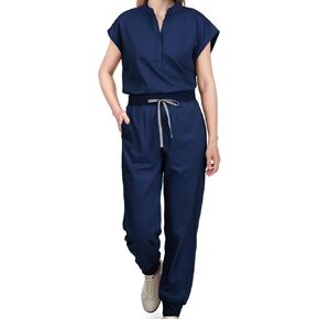 Scrubs for Women Set, Cool Stretch Jogging Scrub Nurse Uniform Set