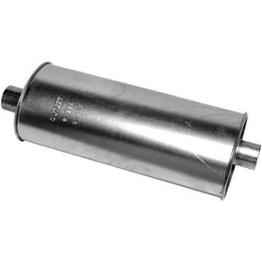 Walker Quiet-Flow SS 21292 Direct Fit Direct Mukundler 2.5 "Inlet (id) 2.5" Outlet (ID) لـ Ford F-150