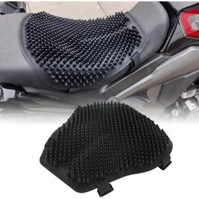 SUNPIE Motorcycle Seat Cushion Pad with Bullet Design, Universal Motorcycles Seat Cover Silicone Breathable Comfortable UV Resistance for Motorbike Long Rides