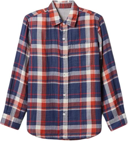 GAP Boys' Longsleeve Doubleweave Shirt in Saudi Arabia