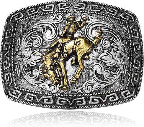 Western Cowboy Belt Buckle for Men Women, Horse Belt Buckle American Religious Belt Buckles Jeans Accessory in Saudi Arabia