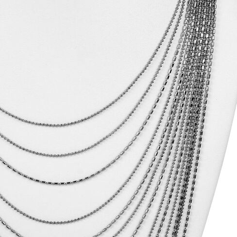 Riah Fashion Bohemian Multi Layer Detive Necklace - Gypsy Layered Strand Drap in Saudi Arabia