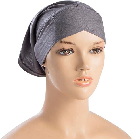 LMVERNA 4 قطع غطاء الحجاب المسلم للنساء عمامة عبر الحدود تحت سقف قبعات أنبوب القميص الإسلامي الإسلامي الإسلامي in Kuwait