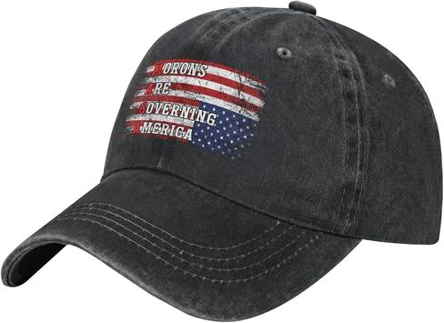 Morons are Governing America Hat for Men Political Womens Baseball Hats in Saudi Arabia