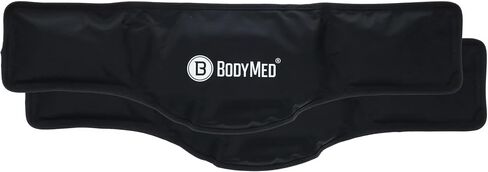 BodyMed Reusable Gel Ice Pack Cold Compress for Neck - Professional Grade Cold Therapy for Injuries, Aches, Swelling, Bruises, Sprains - 21 in. x 6 in. (Neck Contour) in Saudi Arabia