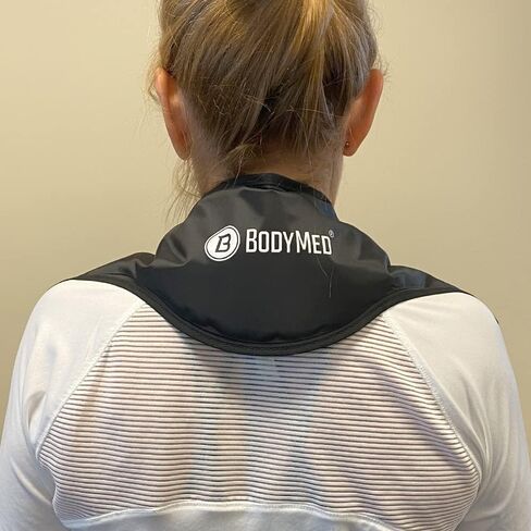 BodyMed Reusable Gel Ice Pack Cold Compress for Neck - Professional Grade Cold Therapy for Injuries, Aches, Swelling, Bruises, Sprains - 21 in. x 6 in. (Neck Contour) in Saudi Arabia