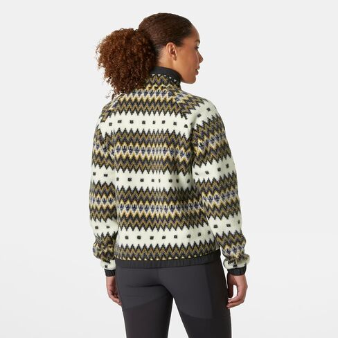 Helly -Hansen Imperial Print Pile Snap Women's Jacket - سترات خارجية أنيقة ودافئة للمغامرات الشتوية in Saudi Arabia