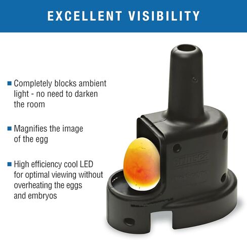 Brinsea Products Candling Lamp for Monitoring The Development of The Embryo within The Egg in Kuwait