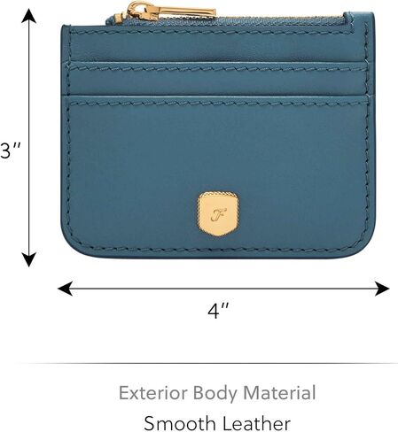 Fossil Lennox Zip Card Case Wallet in Saudi Arabia