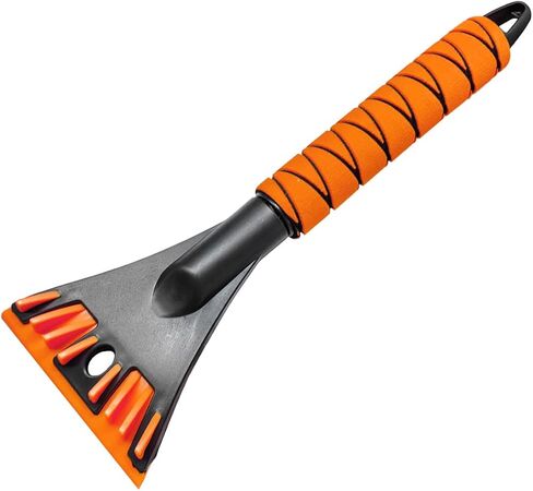 Ice Scraper for Car Windshield, No Scratch Car Window Frost Scraper with Foam Handle, Snow Removal Tool Accessories for Car, SUV, Truck (Green) in Saudi Arabia