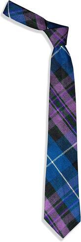 Neck Ties for Men, Tartan kilt Check Tie, Scottish Highland Tartan Neckties, Acrylic Clan Wool Men Ties in Saudi Arabia