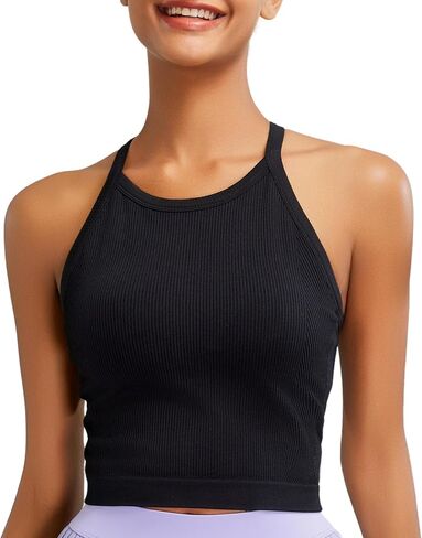 RUNNING GIRL Sports Bras for Women High Support Longline Sports Bra High Impact Workout Tank Tops Yoga Bra with Built in Bras in Saudi Arabia