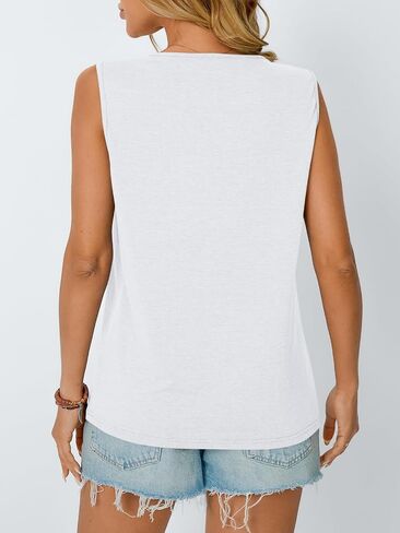 AUTOMET Womens Loose Fit Casual Flowy Tank Tops Trendy Sleeveless Summer Tops Clothing Outfits 2025 in Saudi Arabia
