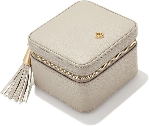 Kendra Scott Small Zip Jewelry Case ، Taupe in Saudi Arabia