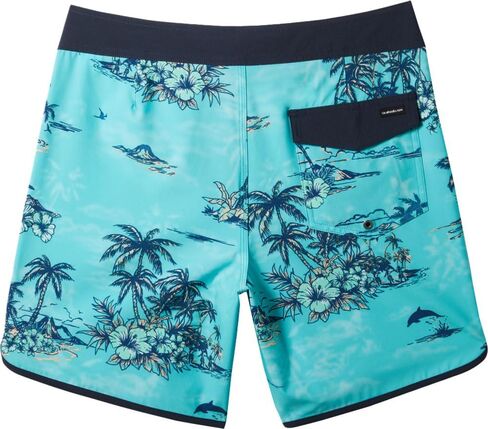 Quiksilver Men's Standard Surfsilk Scallop 19 Boardshort Swim Trunk in Saudi Arabia