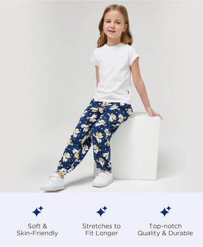 Bamboo Viscose Girls Pajama Pants Soft and Comfy Lounge Pajama Bottoms with Pockets in Saudi Arabia