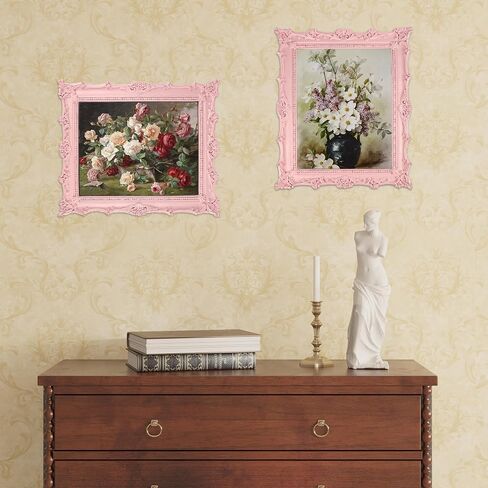 8x10 Vintage Picture Frame, Black Hand-Crafted Resin Picture Frame with Easel & Hook, Home Décor for Tabletop Wall Hanging in Saudi Arabia