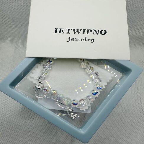 New Designed Iridescent Crystal Beaded Bracelet with Dangling Charms And Women's Gifts.The Sugar Austrian Crstal Bracelet is a Delicate Gorgeous Bracelet for Lady With Adjustable Elasticity in Saudi Arabia