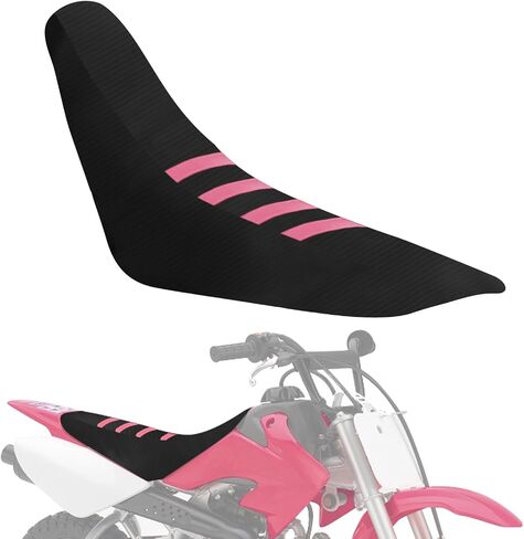 Motorcycle Ribbed Seat Cover for CRF50 CRF50F XR50 CRF 50 50F XR 50 Dirt Pit Bike Wrap Soft Seat Cushion Covers Protection Pink in Kuwait