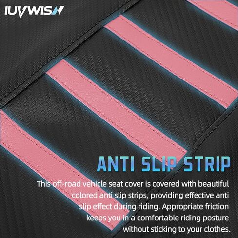 Motorcycle Ribbed Seat Cover for CRF50 CRF50F XR50 CRF 50 50F XR 50 Dirt Pit Bike Wrap Soft Seat Cushion Covers Protection Pink in Kuwait