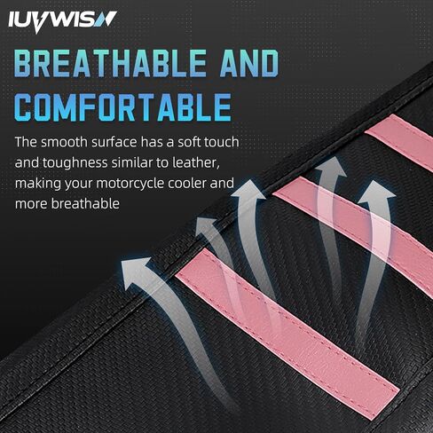 Motorcycle Ribbed Seat Cover for CRF50 CRF50F XR50 CRF 50 50F XR 50 Dirt Pit Bike Wrap Soft Seat Cushion Covers Protection Pink in Kuwait