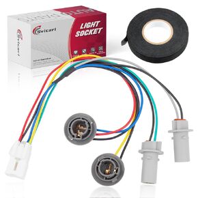 Tail Light Wiring Harness Socket Fit for Kia Spectra5 2005 2006 2007 2008 2009 Lamp Bulb Holder Wire Harness and Wiring Harness Tape Replace OE 92415-2F220