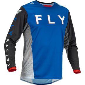 Fly Racing 2023 Adult Kinetic Kore Jersey (Blue/Black, XX-Large)