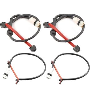 Bapmic Front + 98661236500 Rear 4 PCs Brake Pad Wear Sensors Compatible with Porsche 99661236500