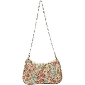 Verdusa Women's Floral Print Shoulder Bags Casual Underarm Purses with Chain Strap in Kuwait
