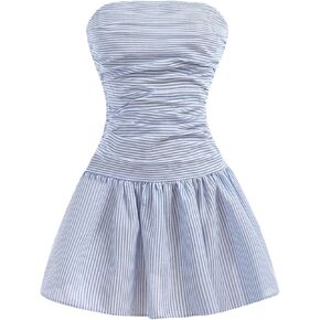 Milumia Girl's Ruched Blockedlesslesslessless shled a line mini tube dresses
