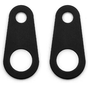 Motorcycle Turn Signal light Brackets M5 to M10 5mm hole to 10mm hole Relocation holder Mounting Brackets Universal compatible with Harley bmw honda motorcycle
