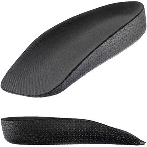 Height Increase Insoles for Men & Women (1 Inch) Half Shoe Lift Insert, Comfortable Instant Height Boost (M8-9.5/W9.5-11)