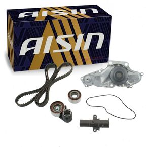 AISIN Timing Belt Kit w Water Pump compatible with Honda Pilot 3.5L V6 2005-2018