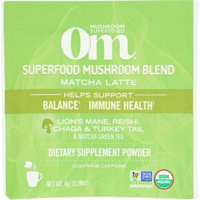OM Mushroom Superfood Mathroom Matcha Latte Blend ، 0.28 OZ