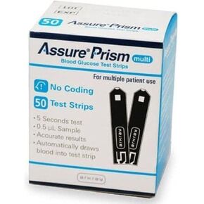 Assure Prism Multi Blood Glucose Test Strips 50ct 530050