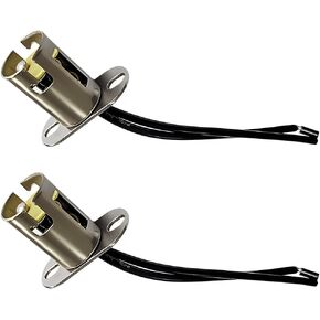 2 PCS Car Bulb Socket ، BAY15D 1157 LED LID LID SNAP-in Socket مع موصل الأسلاك ، محول مقبس لمصباح السيارات لمصباح الفرامل ضوء الإشارة ، إكسسوارات السيارة