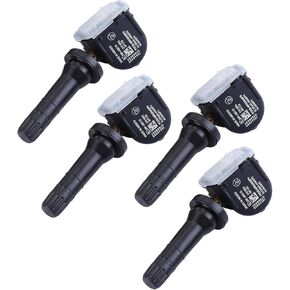 4pcs مستشعر TPMS لمستشعر ضغط الإطارات Chevrolet 315 ميجا هرتز لـ Chevy Silverado لـ GMC Sierra Yukon for Cadillac Tyre Monitoring Sensor Snap-in 13540600،15254101،1592396،43130-85z00