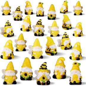 80 Pcs Lavender Mini Gnomes Decor Bulk Lavender Miniature Gnomes Figurines Summer Purple Mini Resin Statues for Indoor Outdoor Garden Landscape Patio Decor Housewarming Gifts